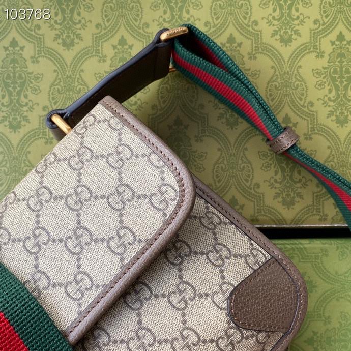 Gvc*1 small neo vintage messenger bag gg svp*me canvas beige 501050 22 x 16.5 x 4 cm