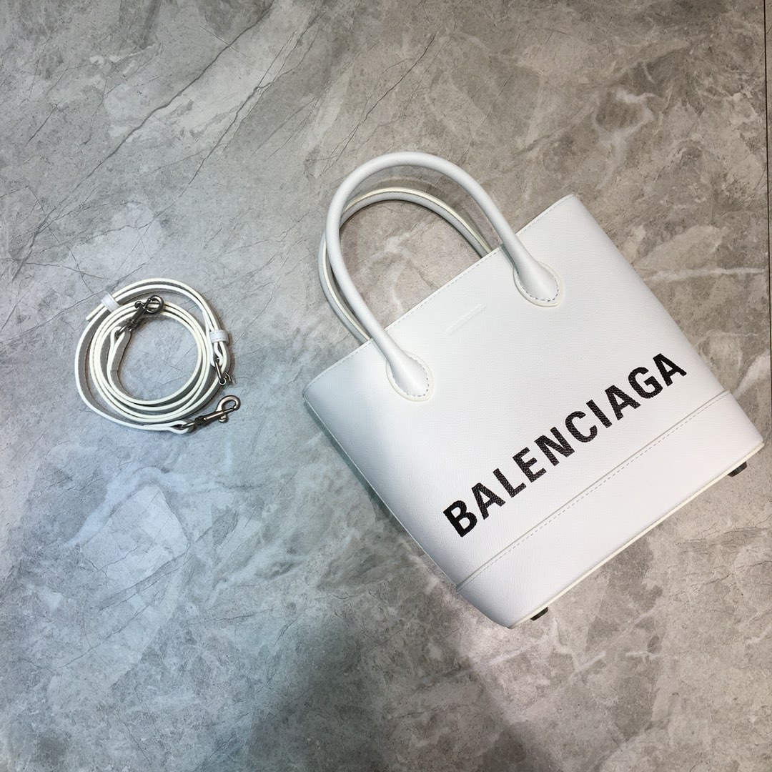 Ba1en*iaga women's everyday xxs tote bag white 551815 19 x 10 x 21 cm