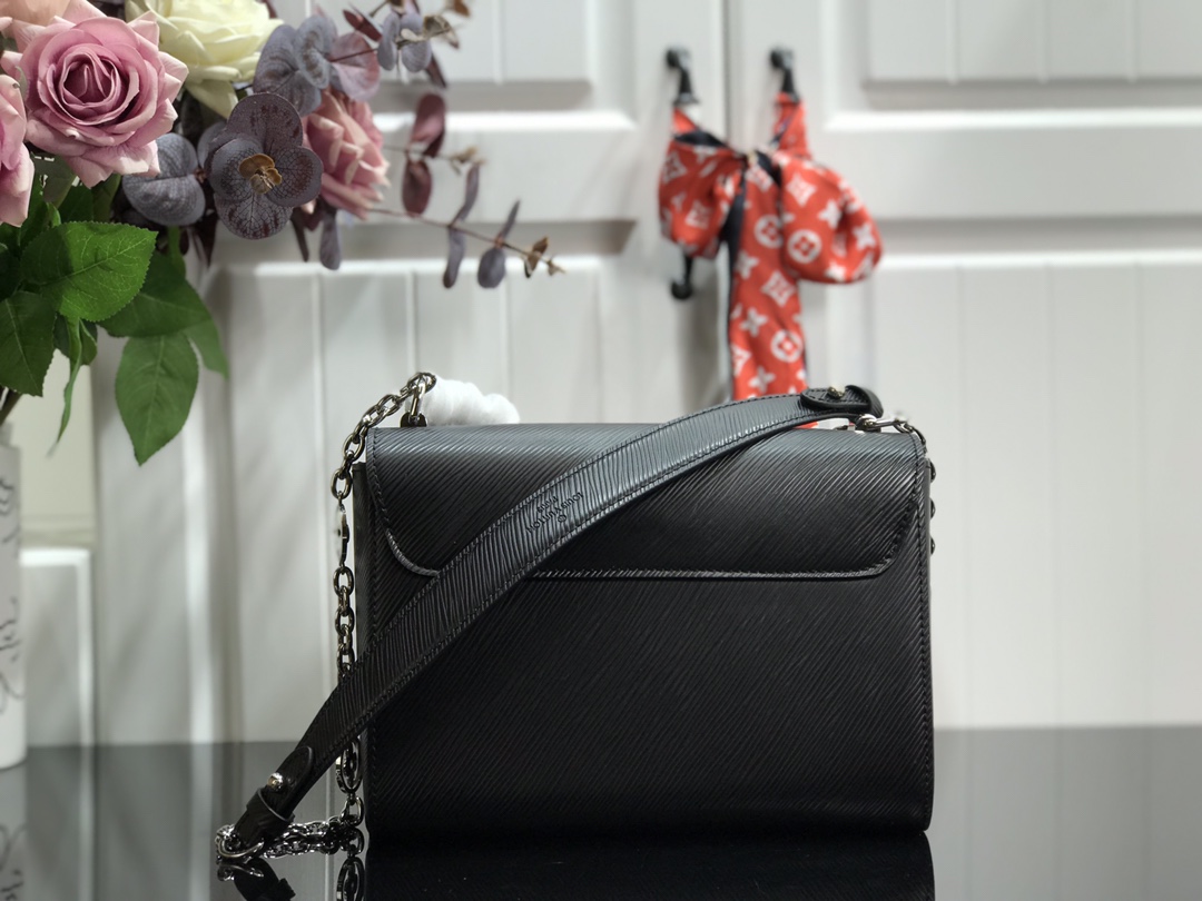 l0vis Vvtt0n twist mm epi cowhide leather black m55411 23 x 17 x 9.5 cm