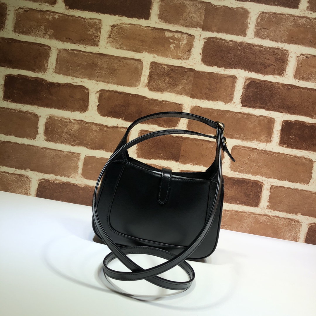 Gvc*1 mini jackie 1961 shoulder bag leather black 637091 19 x 13 x 3 cm
