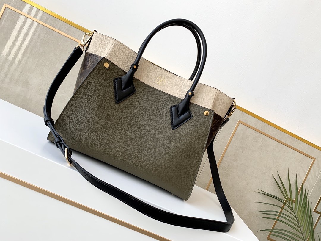 l0vis Vvtt0n on my side mm  canvas military m55302 30.5 x 24.5 x 14 cm