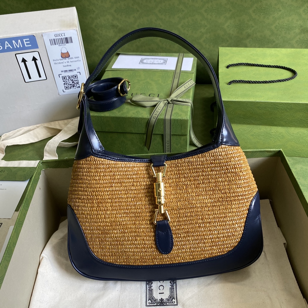 Gvc*1 small jackie 1961 hobo bag ‎636709 28 x 19 x 4.5 cm