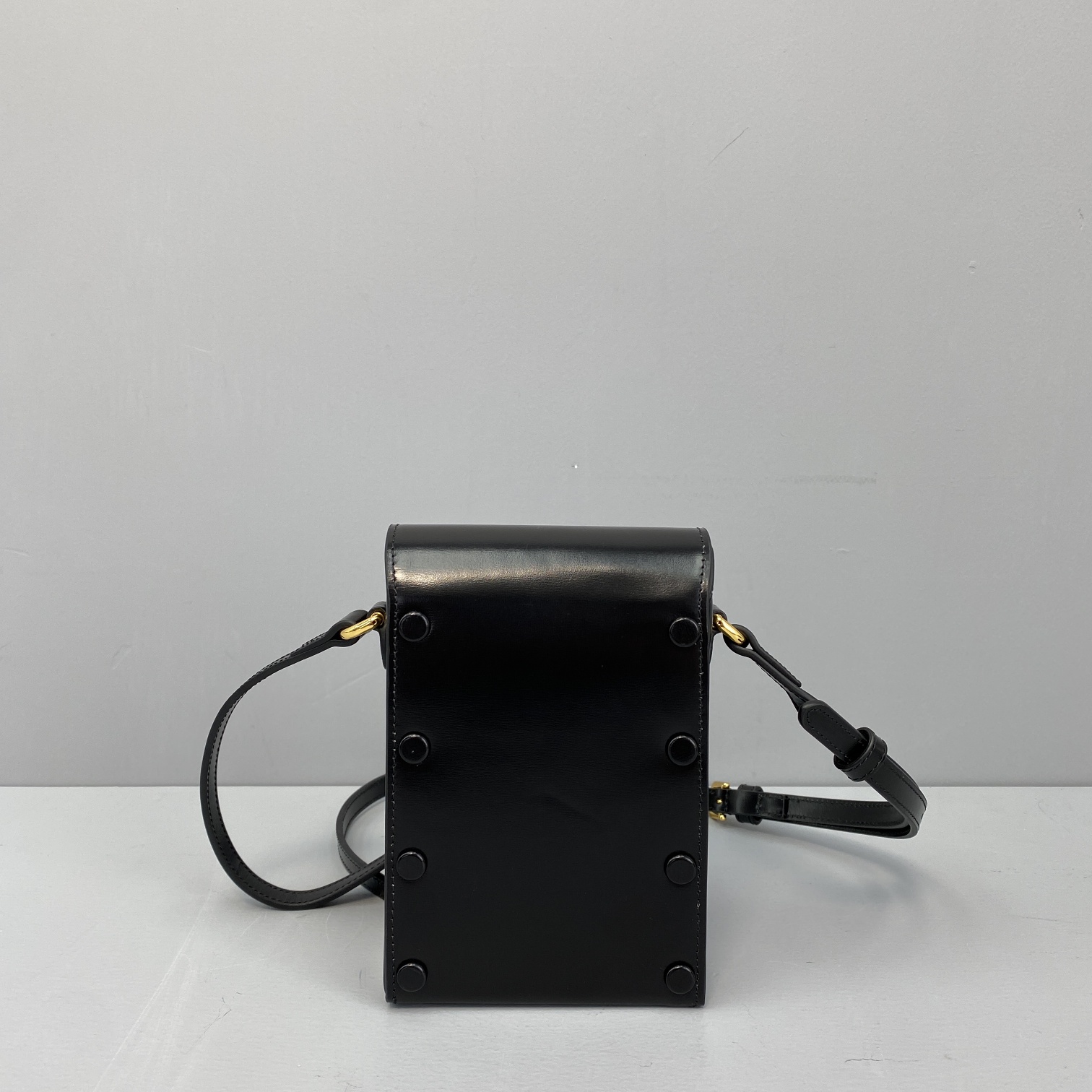 Gvc*1 mini horsebit 1955 bag leather black 625615 11.5 x 17 x 4 cm