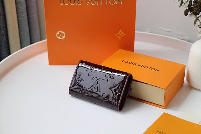 l0vis Vvtt0n 6 key holder burgundy m90902 10 x 7 x 2 cm