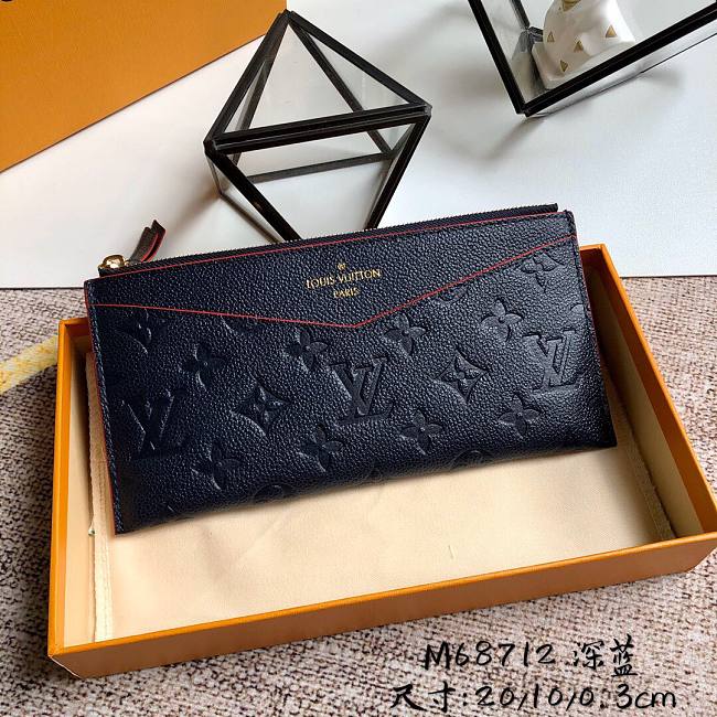 l0vis Vvtt0n pochette mélanie bb blue and red m68712 20 x 10 x 0.3 cm