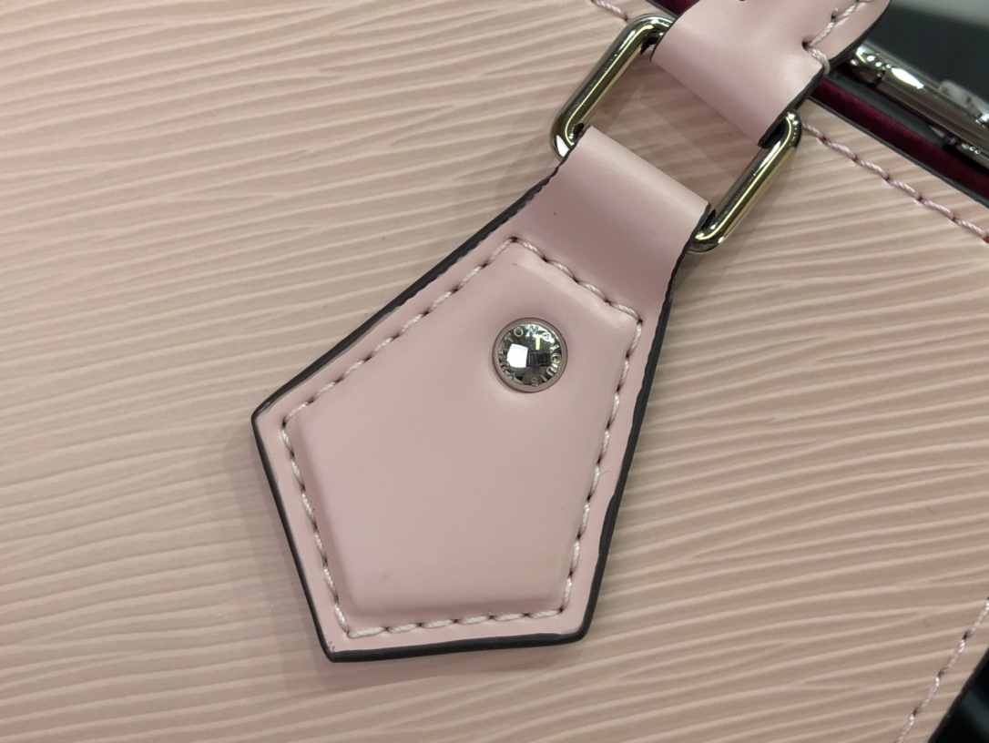 l0vis Vvtt0n sac plat bb epi leather rose ballerine m58659 25 x 18 x 10 cm