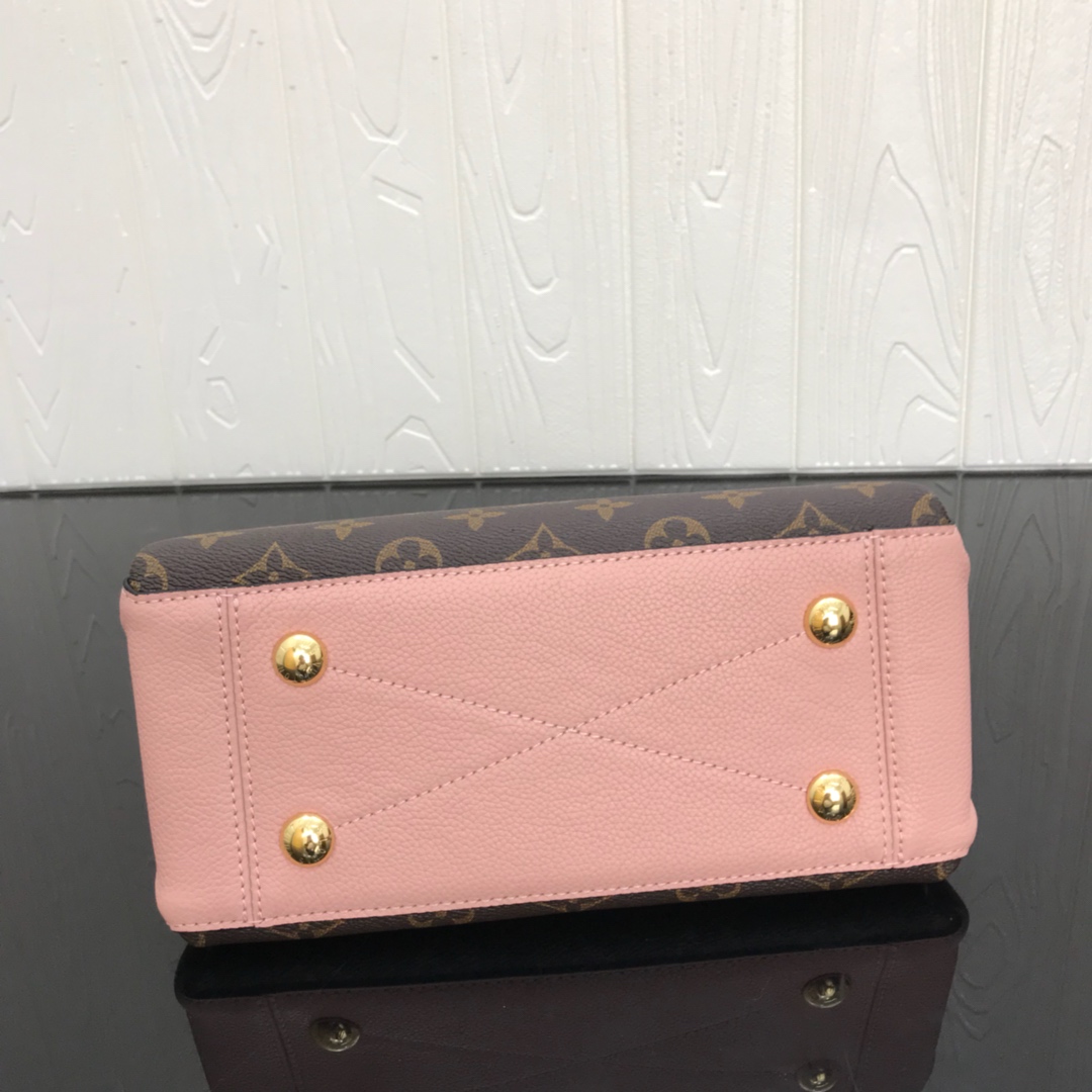 l0vis Vvtt0n surÈne bb monogram canvas pink m43775 24 x 17 x 11 cm