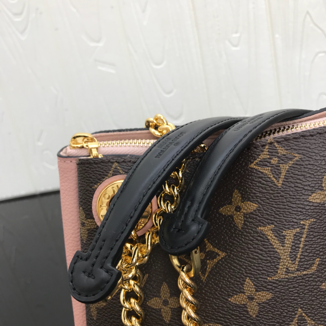 l0vis Vvtt0n surÈne bb monogram canvas pink m43775 24 x 17 x 11 cm