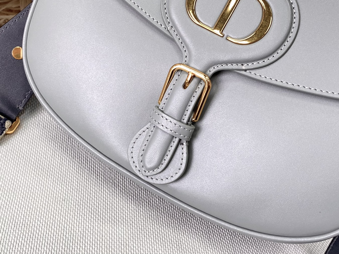 D10r large bobby bag box calfskin gray m9320 27 x 8 x 19.5 cm