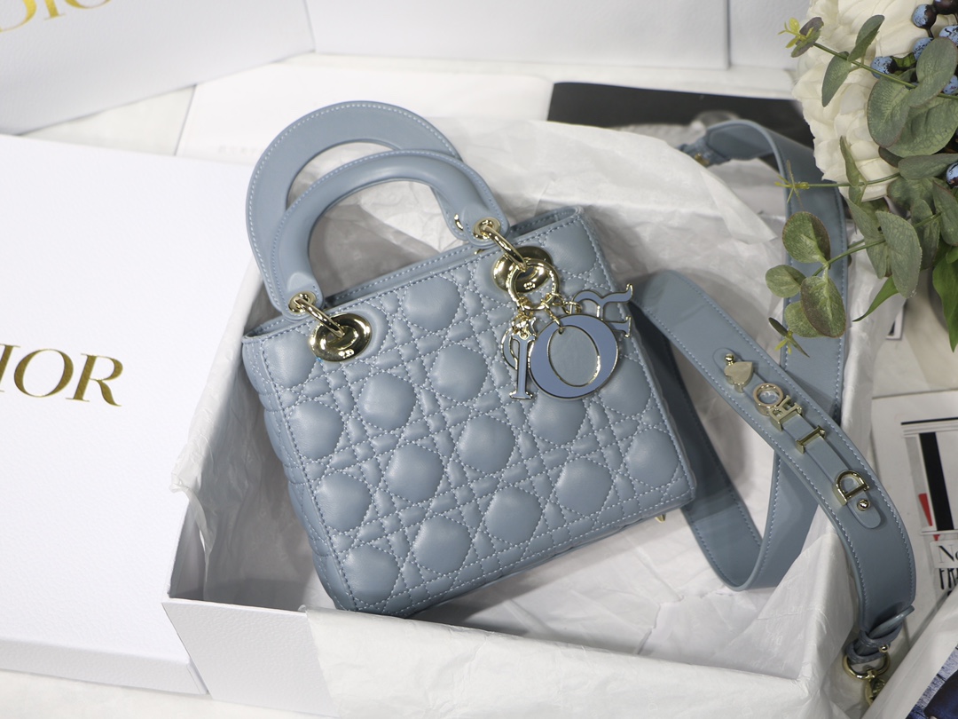 D10r lady D10r my abcD10r bag sky blue m0538 20cm