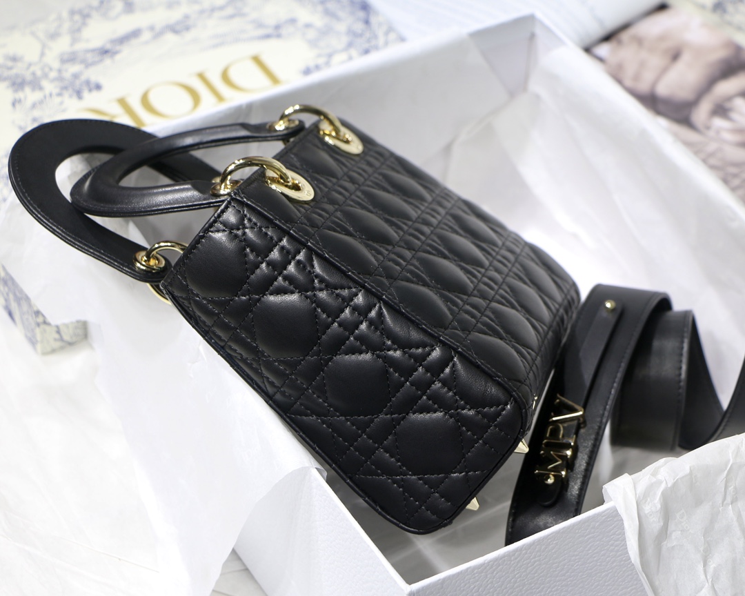 D10r lady D10r my abcD10r bag black metal m0538 20cm