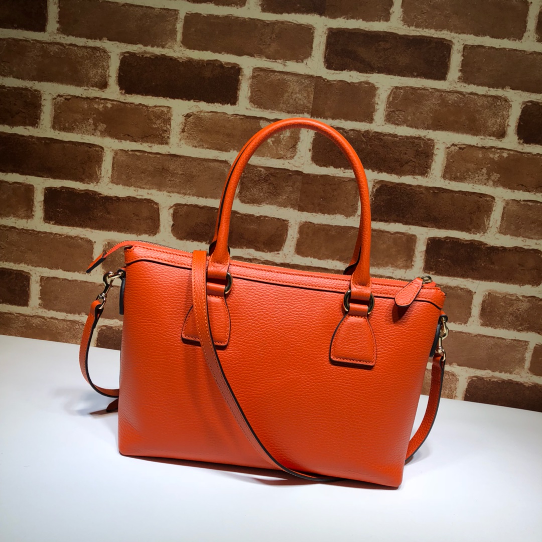 Gvc*1 convertible straight leather orange 449659 30 x 22 x 12 cm