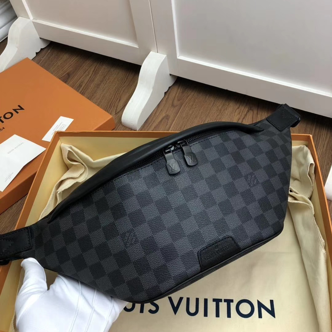 l0vis Vvtt0n discovery bumbag damier graphite canvas m44336 47cm