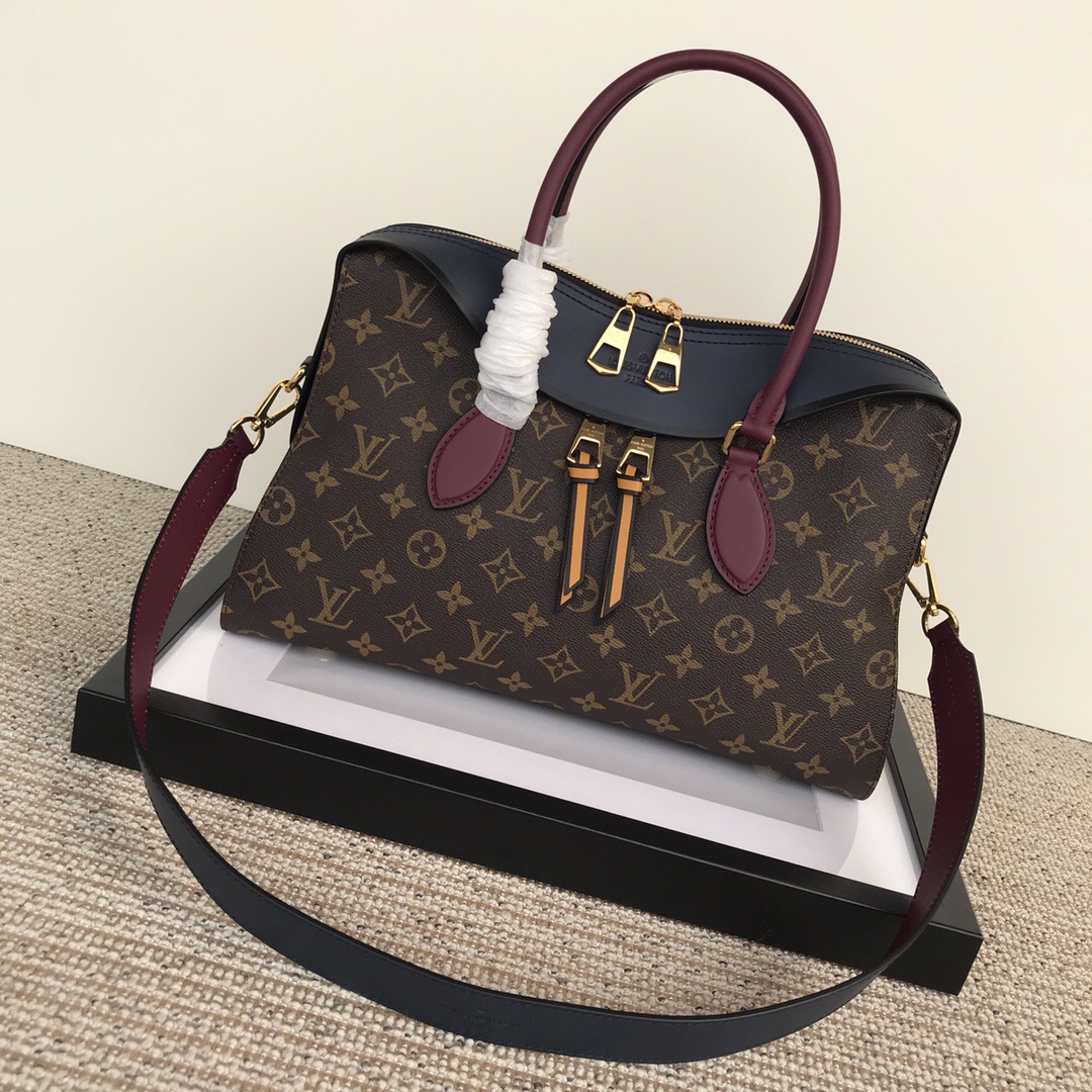 l0vis Vvtt0n tuileries tote bag monogram canvas purple m41456 35 x 24 x 13 cm