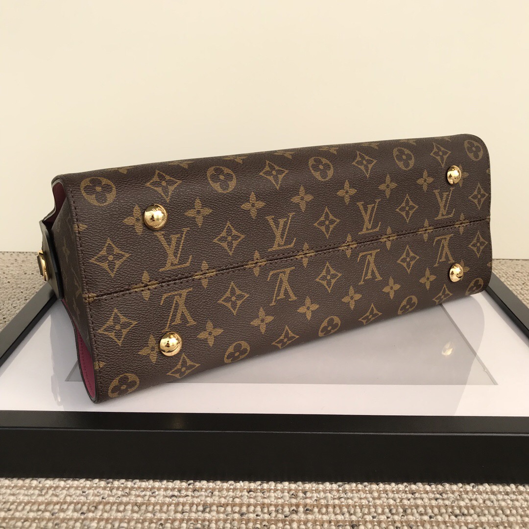 l0vis Vvtt0n tuileries tote bag monogram canvas dark taupe m41456 35 x 24 x 13 cm