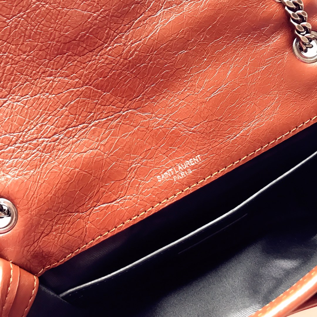 Y51 niki baby in lambskin leather tan 5330371 22 x 16.5 x 12 cm