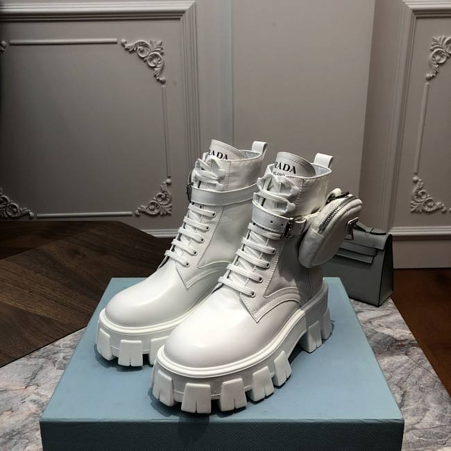 Pra*a boots white 002