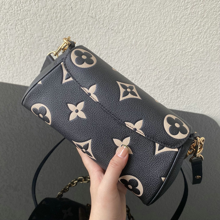 l0vis Vvtt0n favorite black and beige m45836 24 x 14 x 9 cm