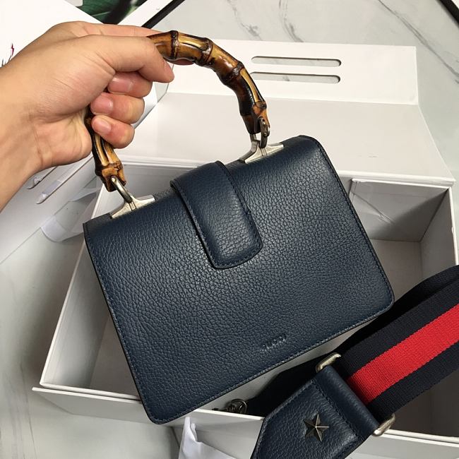 Gvc*1 mini dionysus top handle dark blue bag 523367 20 x 14 x 11 cm