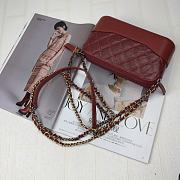 Ch**el gabrielle clutch red a94505 18 x 6 x 11 cm