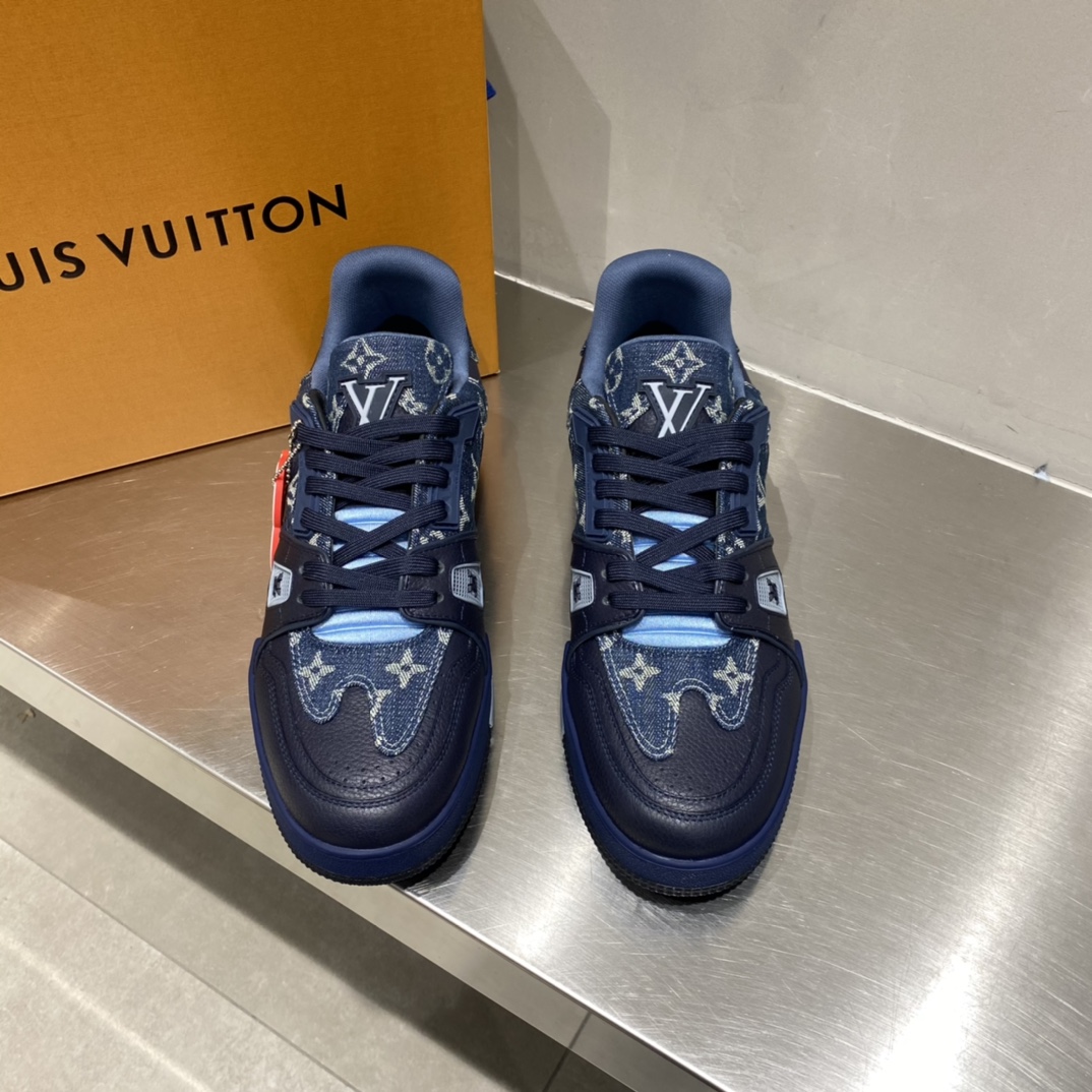 l0vis Vvtt0n trainer sneaker 1a9iqh blue
