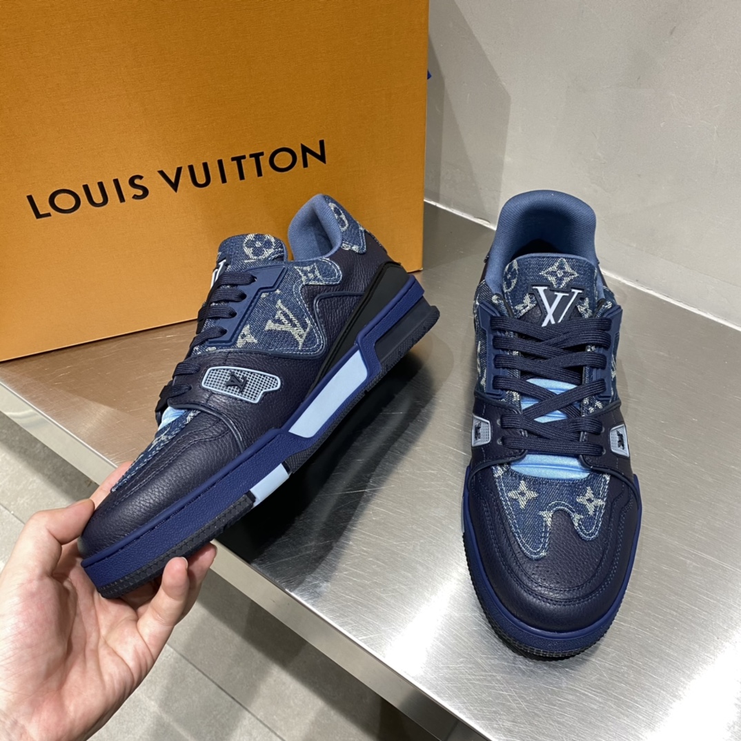 l0vis Vvtt0n trainer sneaker 1a9iqh blue