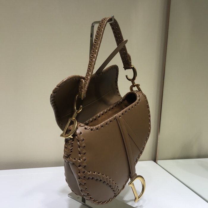 D10r saddle bag black woven style m0447cbaa 26cm 01
