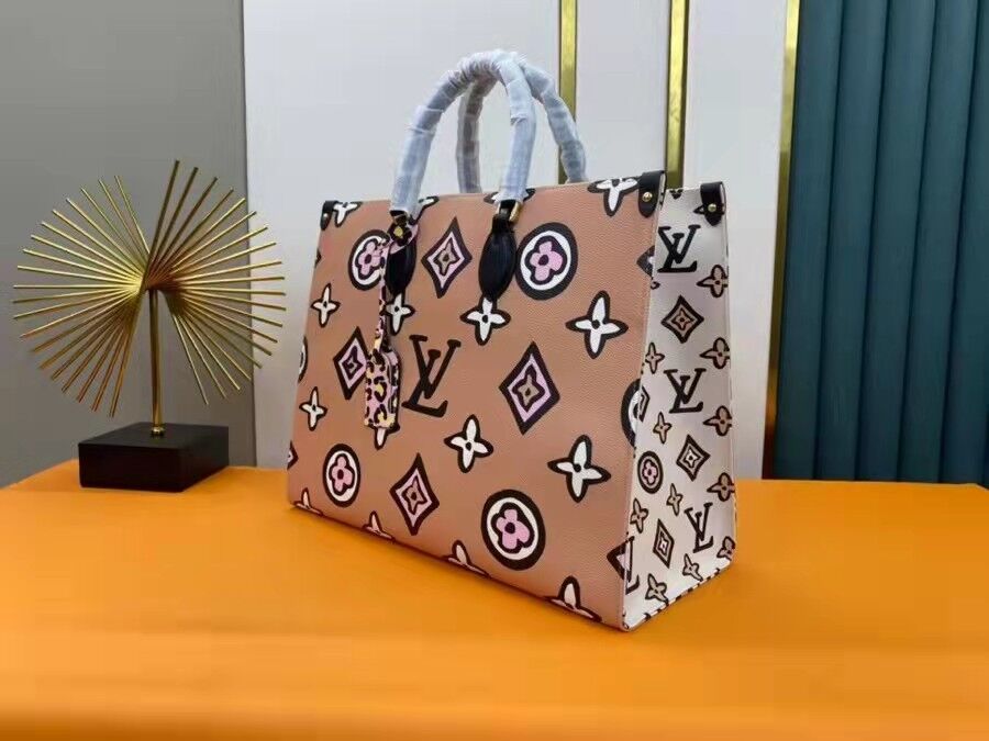 LV ONTHEGO BAG M8664 GM 41CM