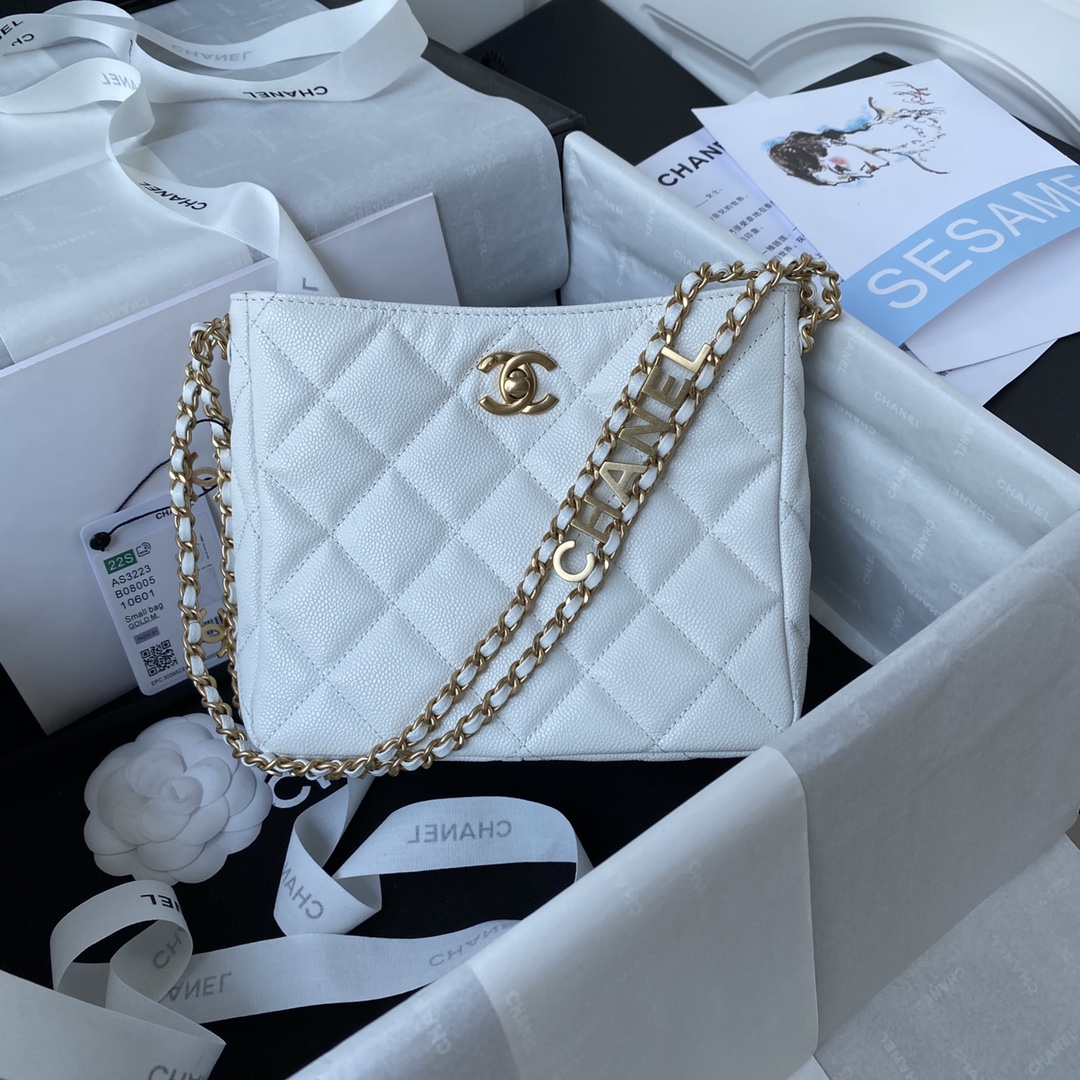 Ch**el shopping bag as3225 16cm