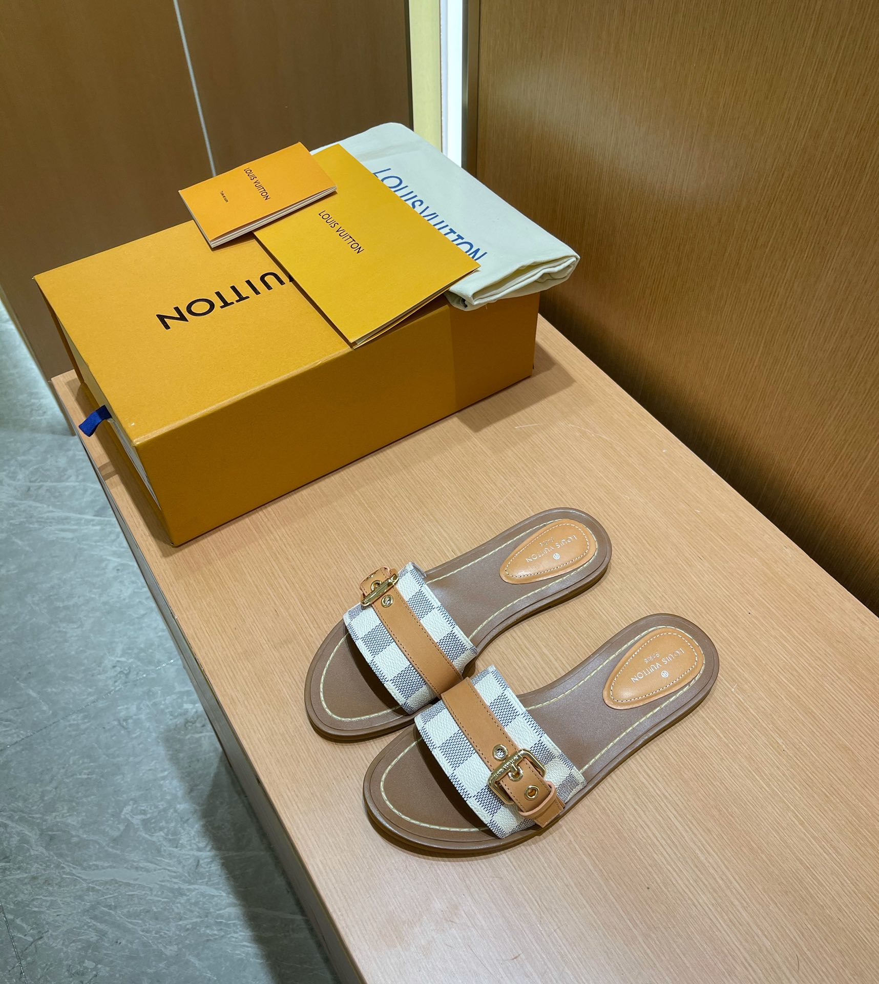 LV slippers