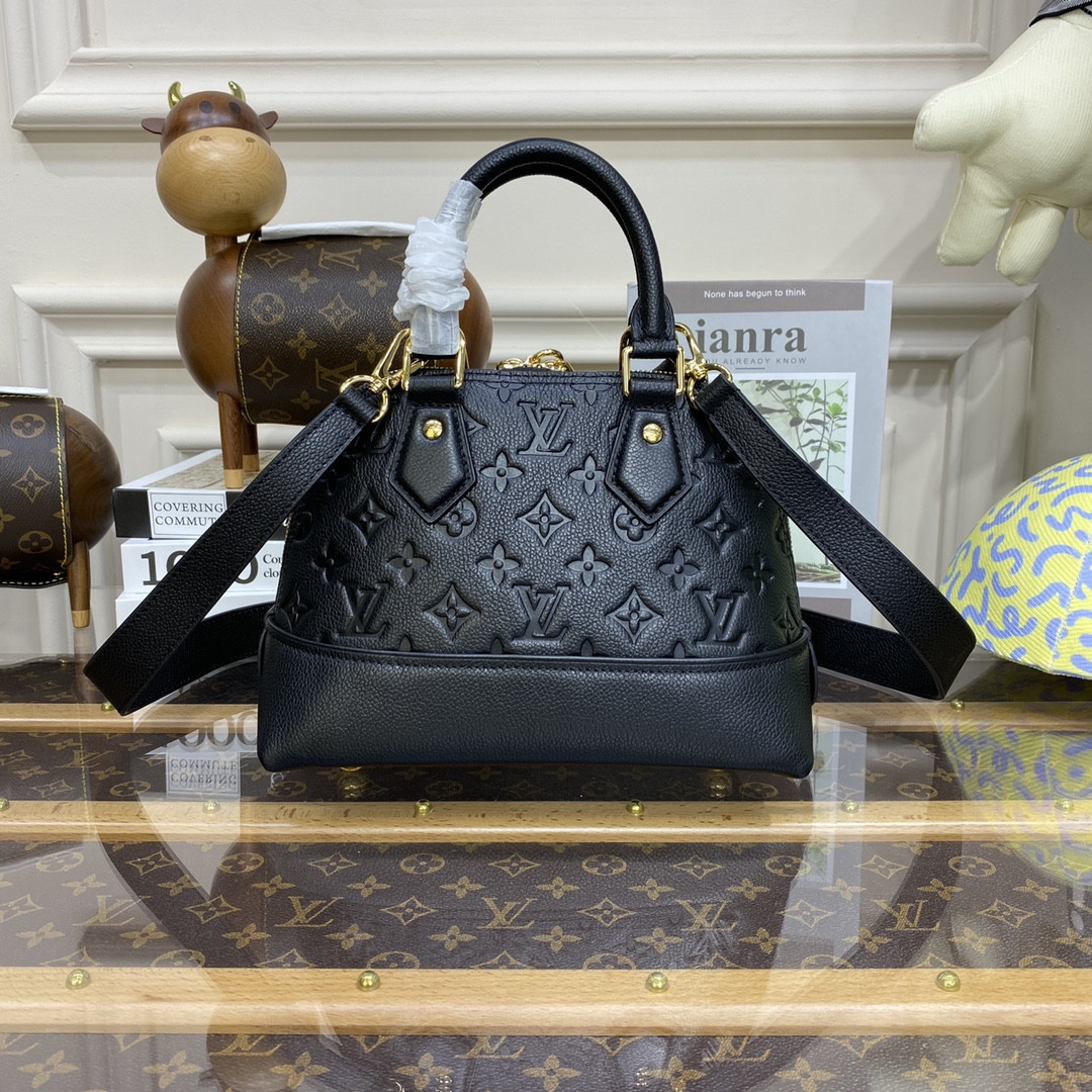LV Neo Alma bag M44829 Black 25x18x12cm
