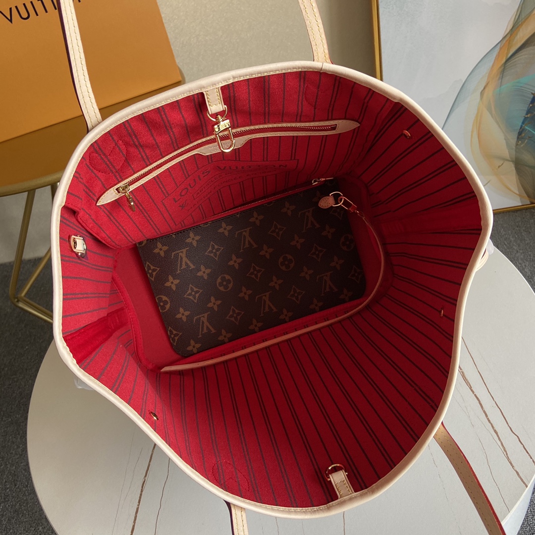 LV Neverfull MM Monogram Canvas M41177 - 31 x 28 x 14 cm