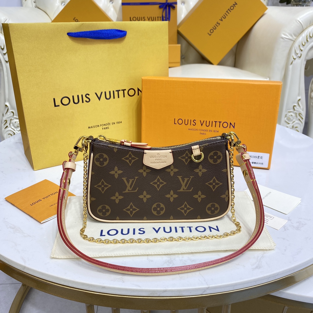 LV Easy Pouch On Strap M80349 - 19 x 11.5 x 3 cm