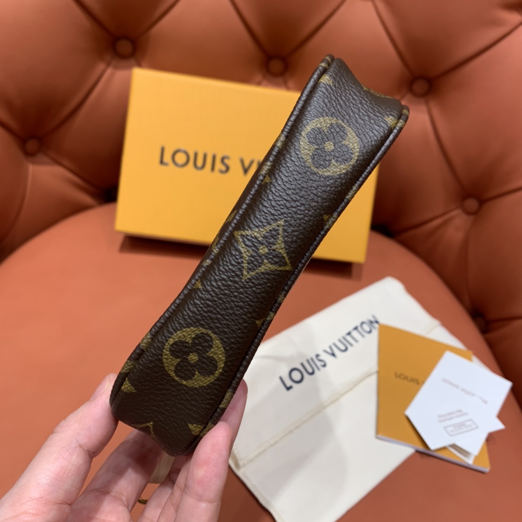 LV POCHETTE ACCESSOIRES MINI BAG M58009 15.5 x 10.5 x 4 cm
