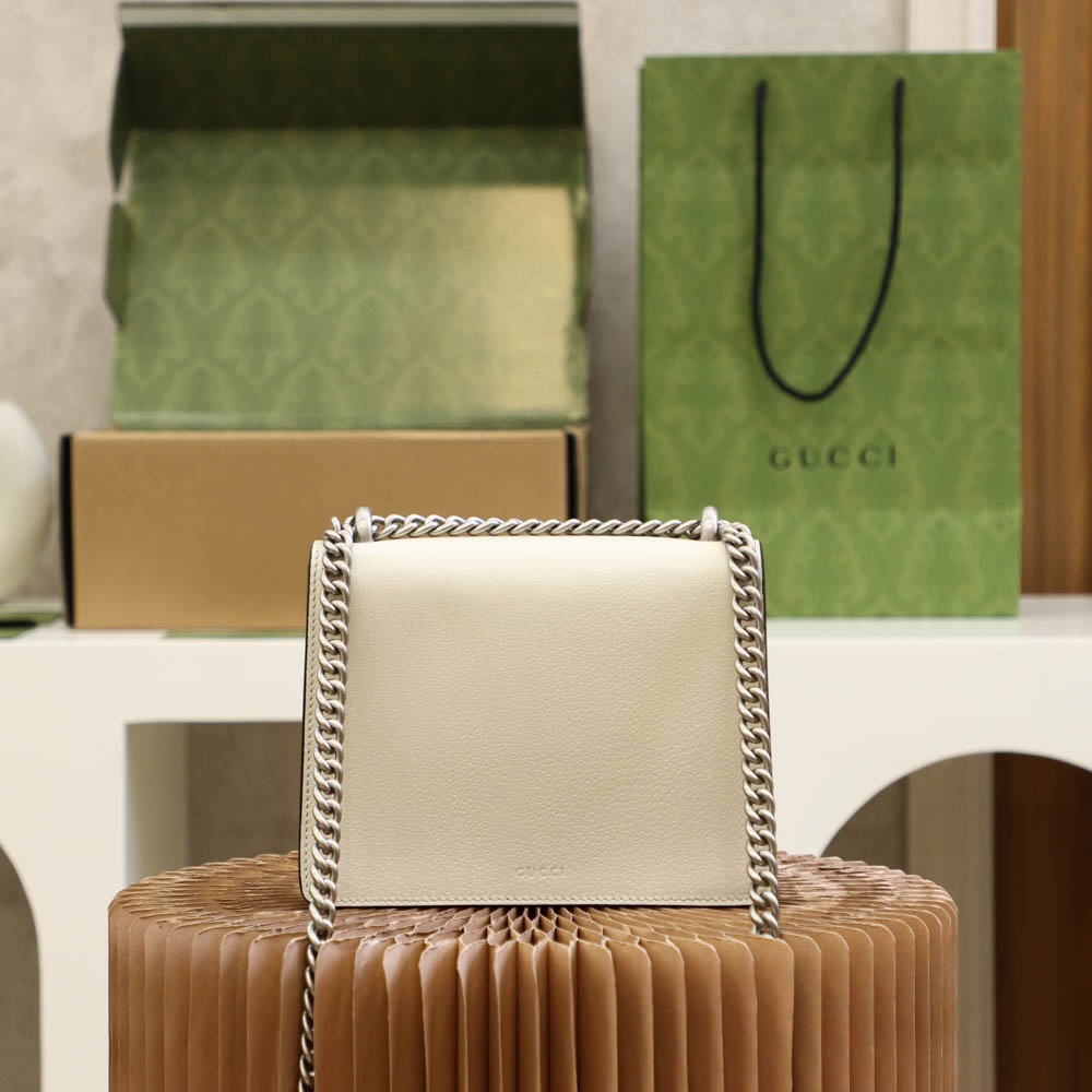 Gvc*1 dionysus svp*me mini bag white 421970 - 20x15.5x5cm