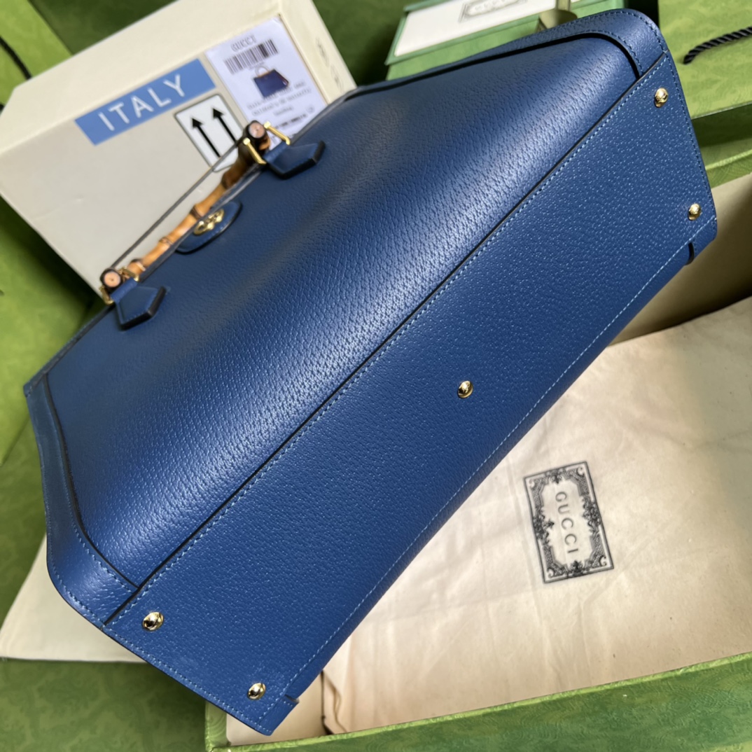 Gvc*1 diana medium tote bag  blue 678842   - 35 x 30 x 14cm