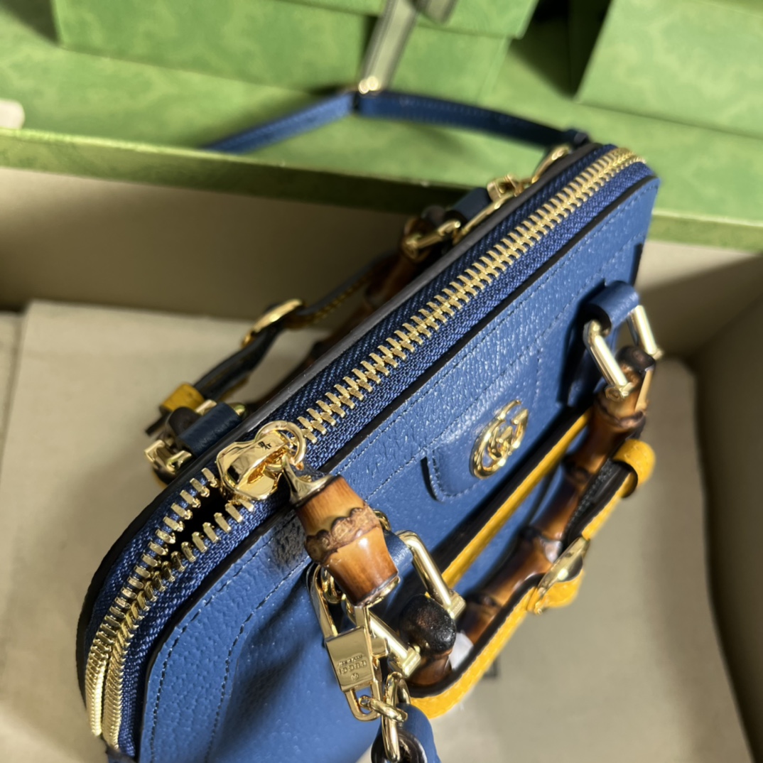 Gvc*1 diana mini tote bag  blue 715775  - 20 x 16x 8.5cm