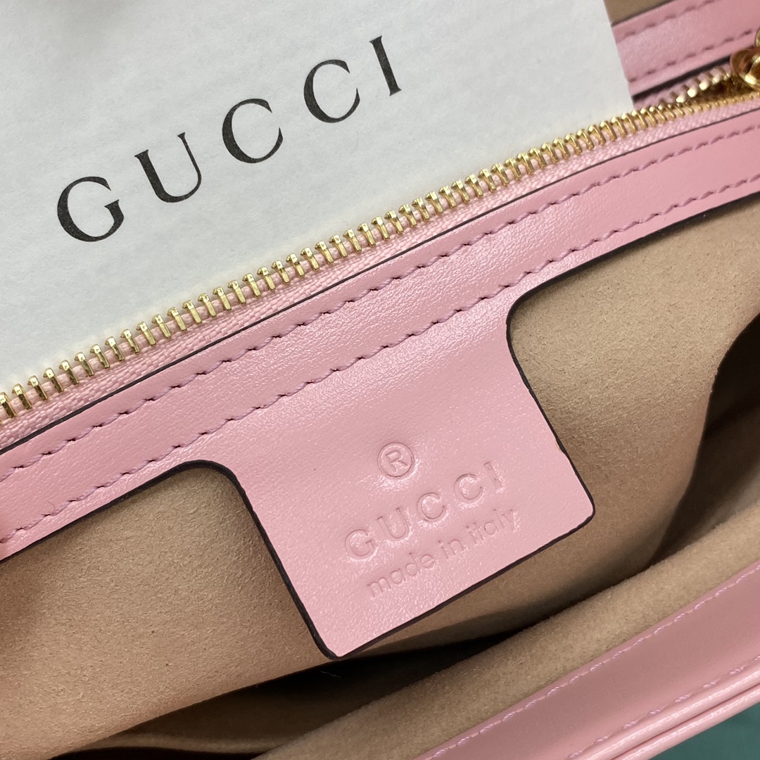 Gvc*1 jackie 1961 small shoulder bag pink 636709- 27.5 x 19 x 4cm