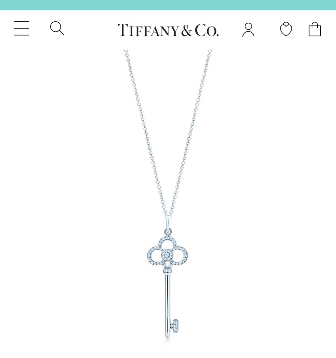 T*f*ny   keys necklace